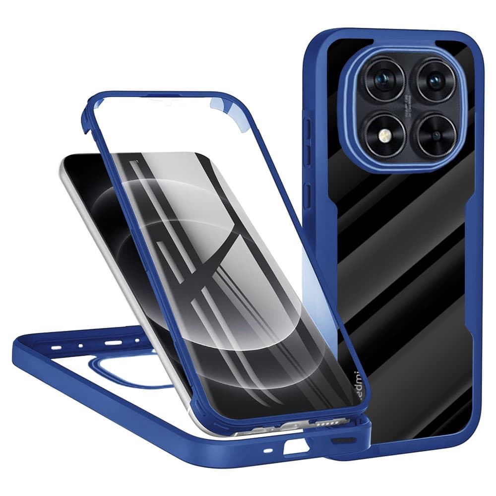 Techsuit ColorVerse 360 Series Ochranné sklo Xiaomi Redmi Note 14 Pro 5G Poco X7 Modrá - náhled 1