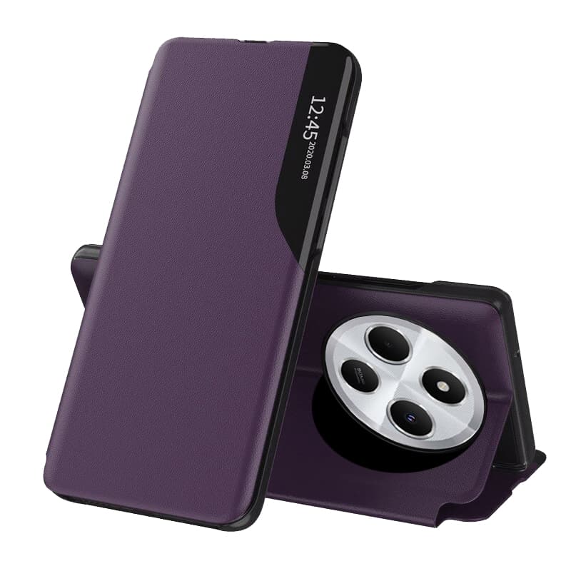 Techsuit eFold Series Xiaomi Redmi 14C Poco C75 Fialový obal - náhled 1