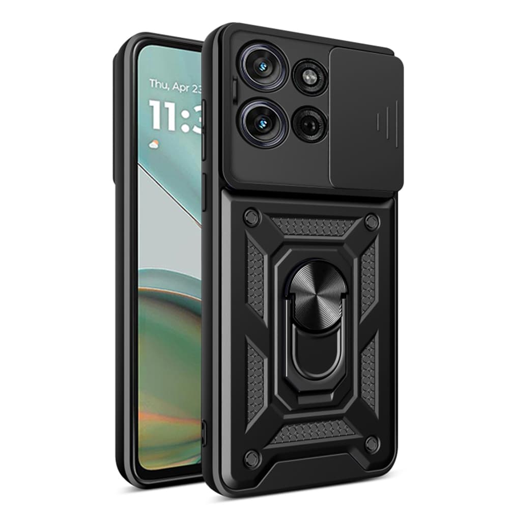 Pouzdro Techsuit CamShield Series pro Motorola Moto G75 černé - náhled 1