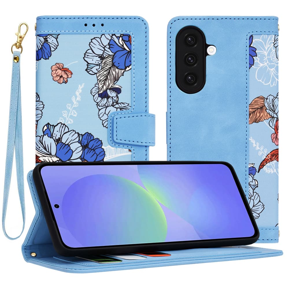 Techsuit FlipCraft pro Samsung Galaxy A36 5G v živé modré - náhled 1