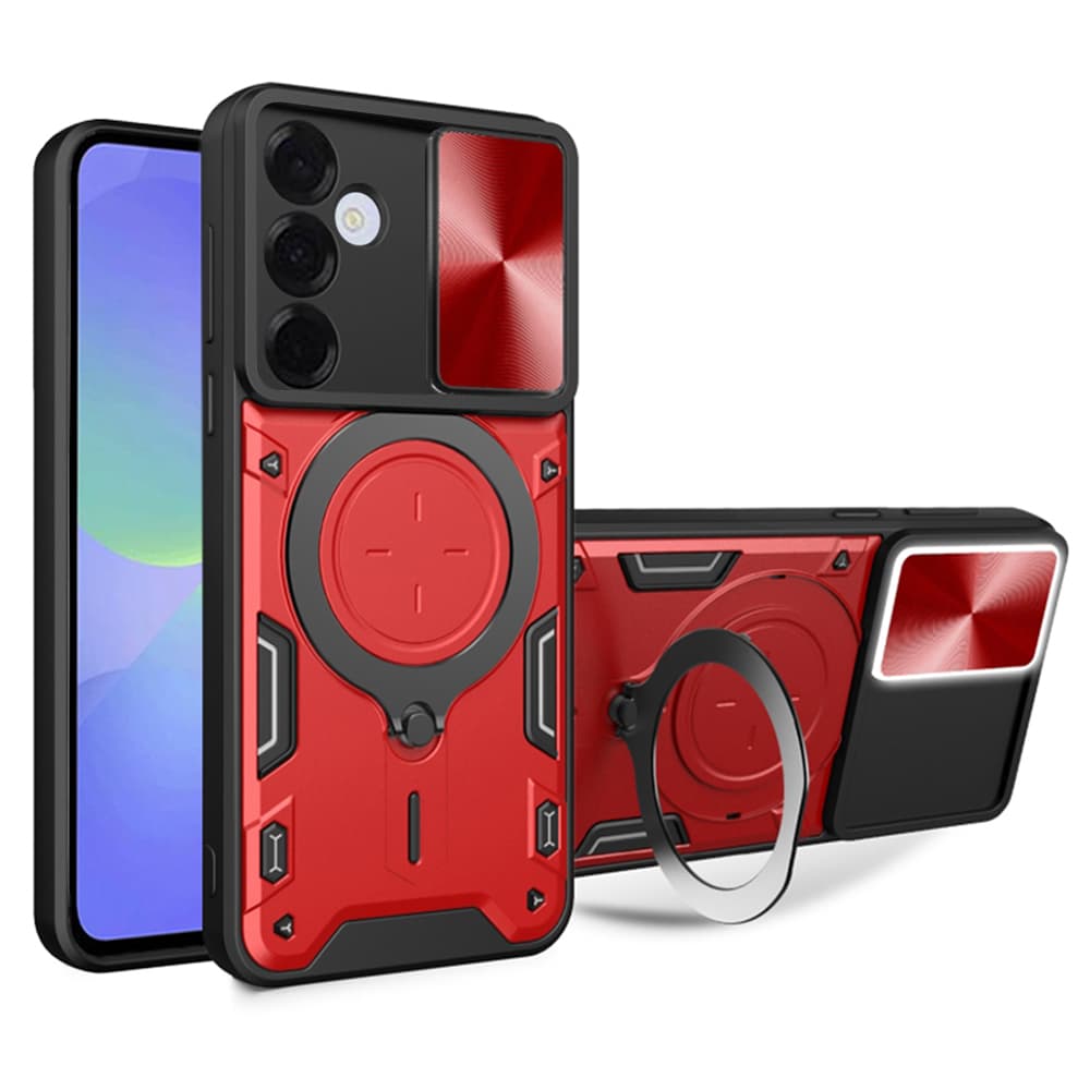 Techsuit CamGuard Pro pro Samsung Galaxy A36 5G červený - náhled 1