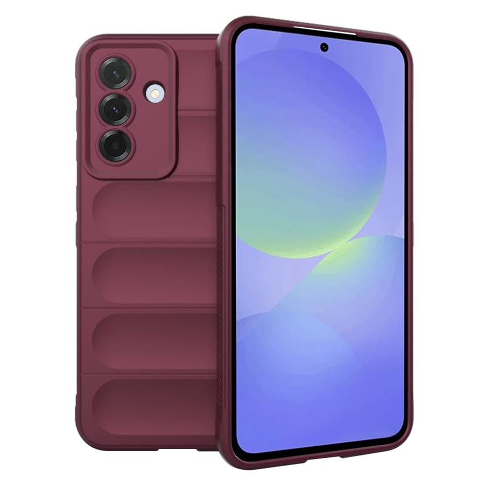 Techsuit Magic Shield pro Samsung Galaxy A36 5G A56 5G v barvě bordó - náhled 1