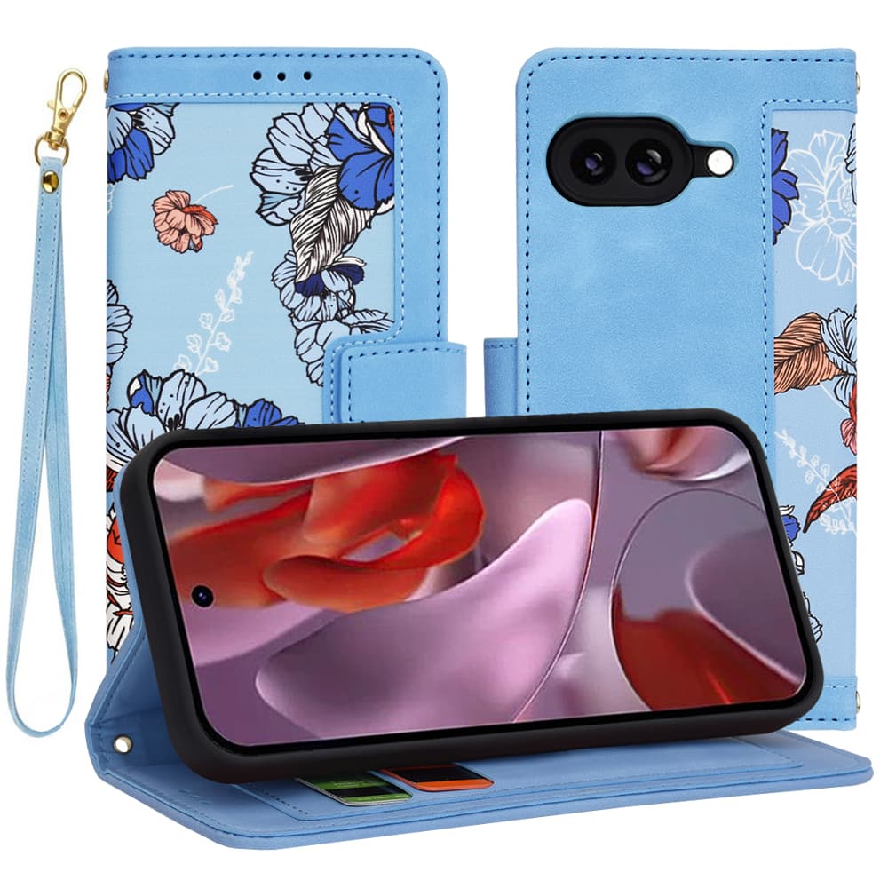 Techsuit FlipCraft Google Pixel 9a v živé modré - náhled 1