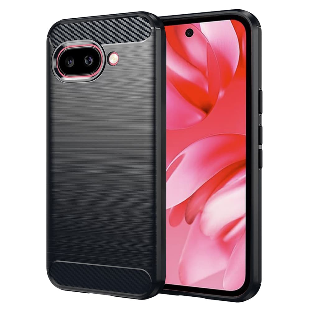 Techsuit Carbon Silicone pro Google Pixel 9a černý - náhled 1