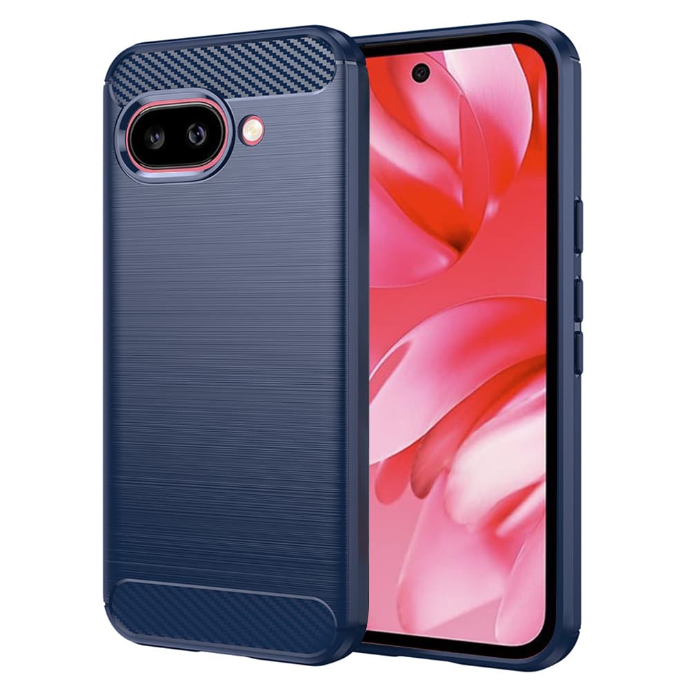 Techsuit Carbon Silicone pro Google Pixel 9a modrá - náhled 1