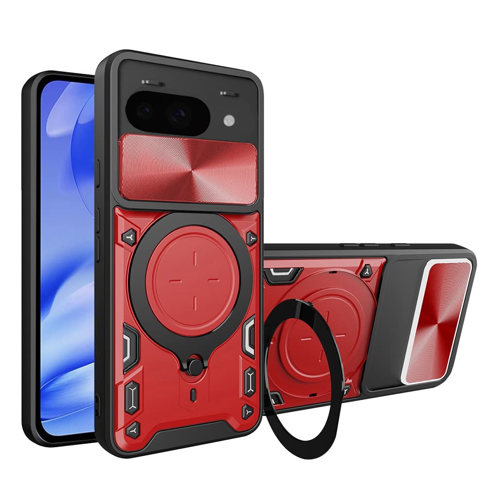 Techsuit CamGuard Pro pro Google Pixel 9a červený - náhled 1