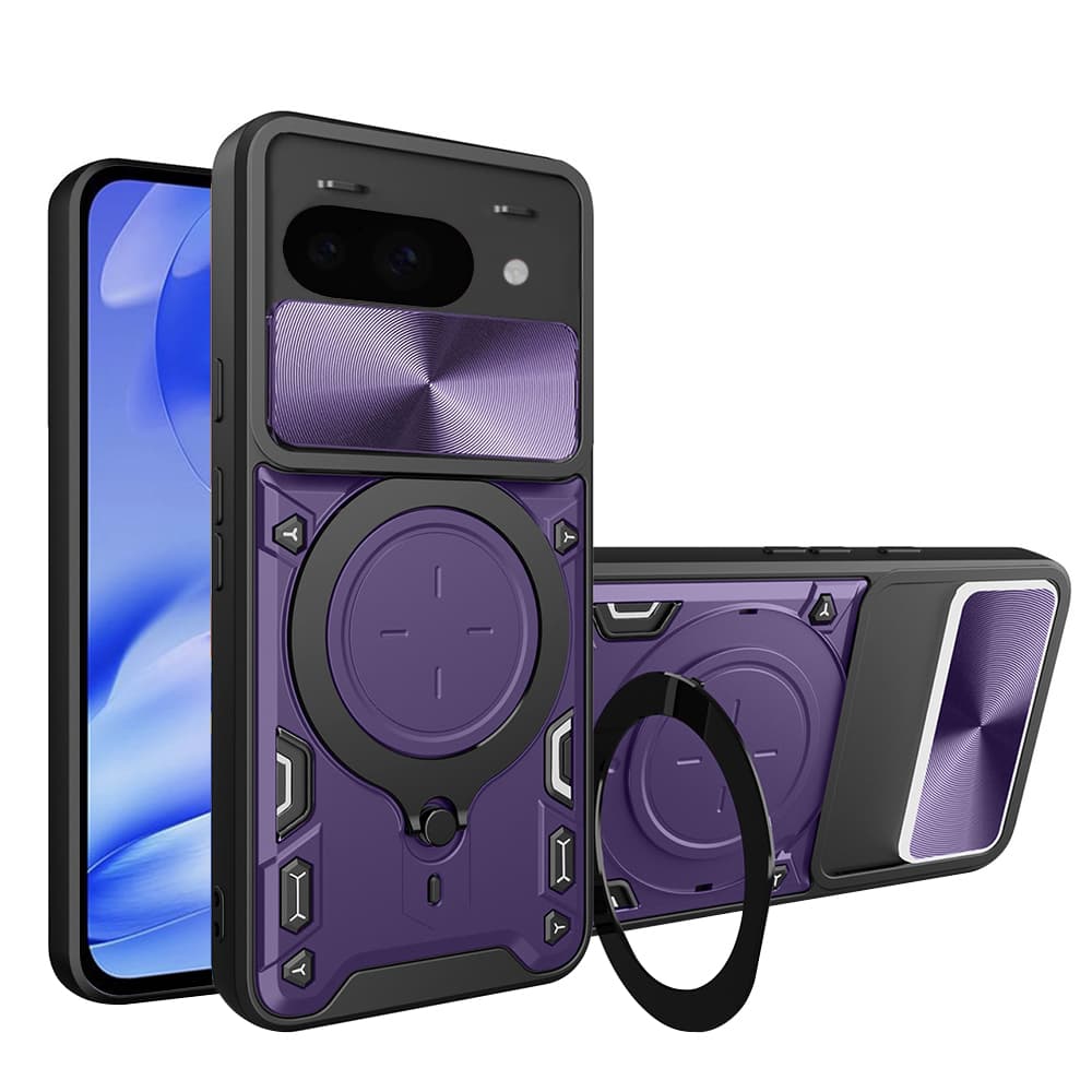 Ochranné pouzdro Techsuit CamGuard Pro pro Google Pixel 9a fialové