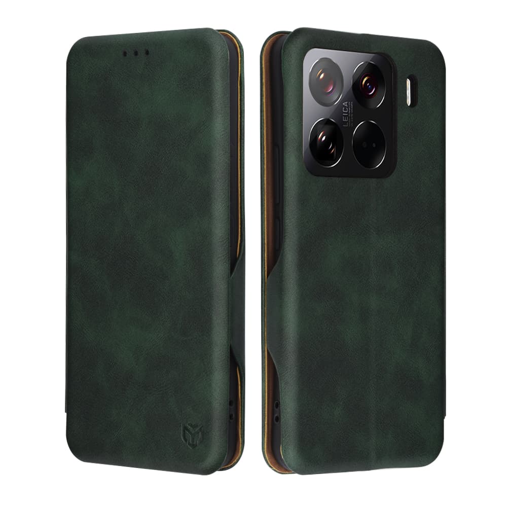 Peněženka Techsuit Safe Wallet Plus pro Xiaomi 15 Pro zelená - náhled 1