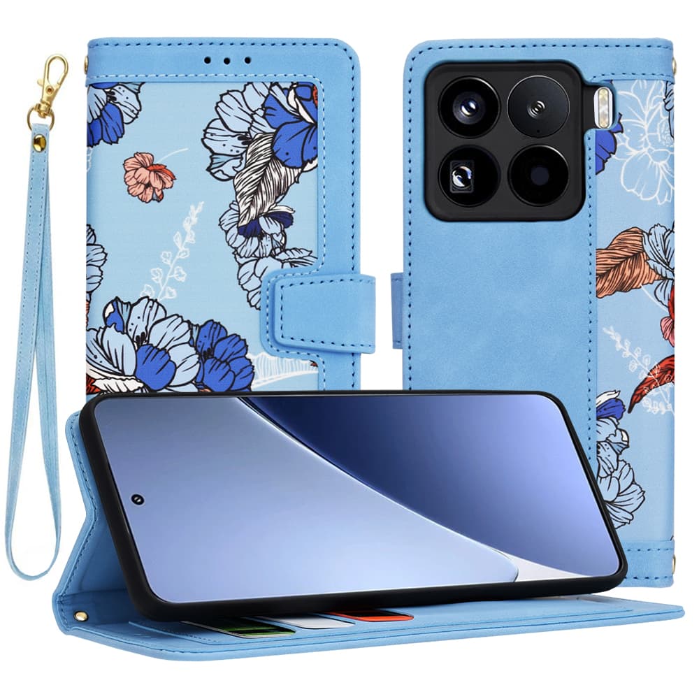 Techsuit FlipCraft Xiaomi 15 Pro v živé modré - náhled 1