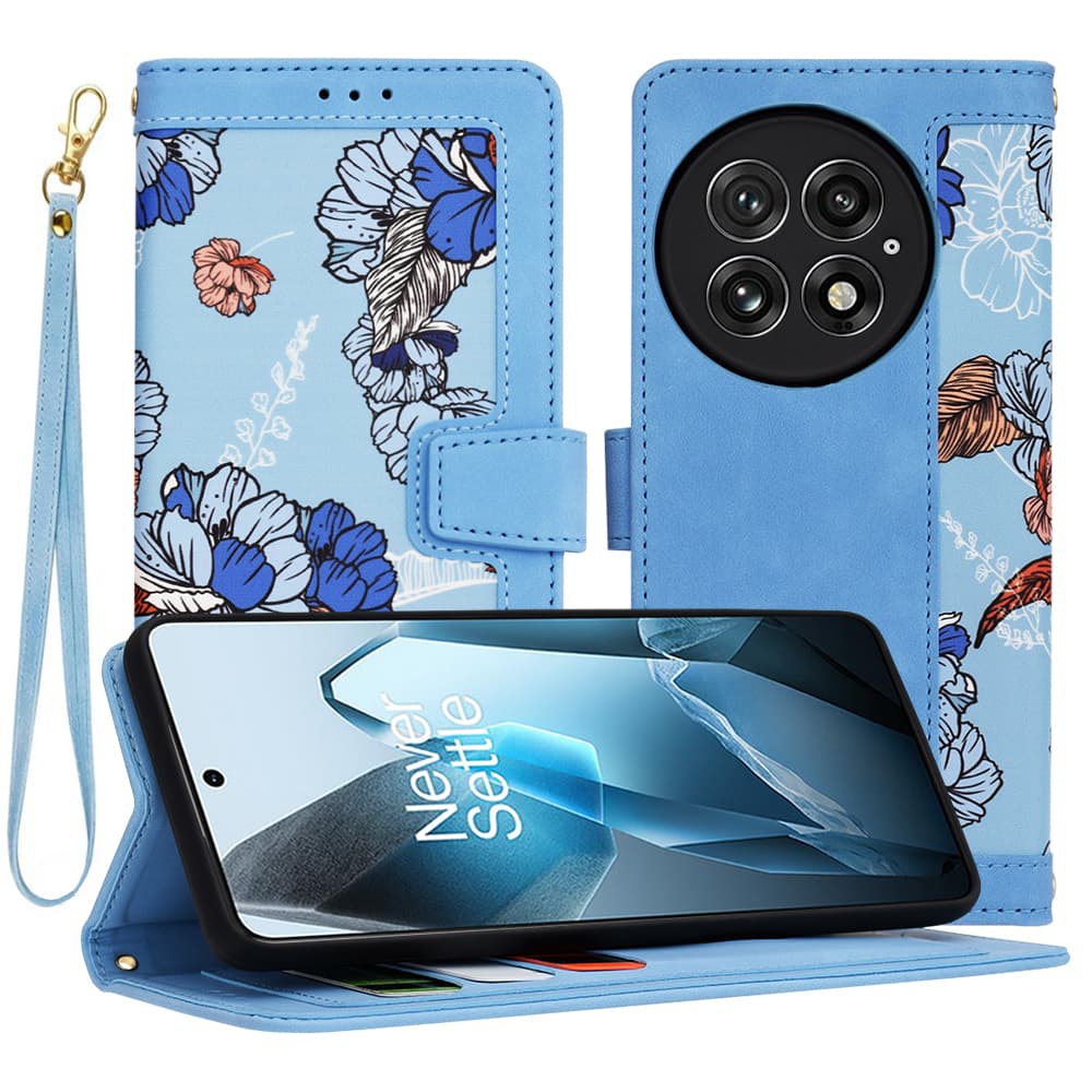 Techsuit FlipCraft OnePlus 13 v živé modré - náhled 1