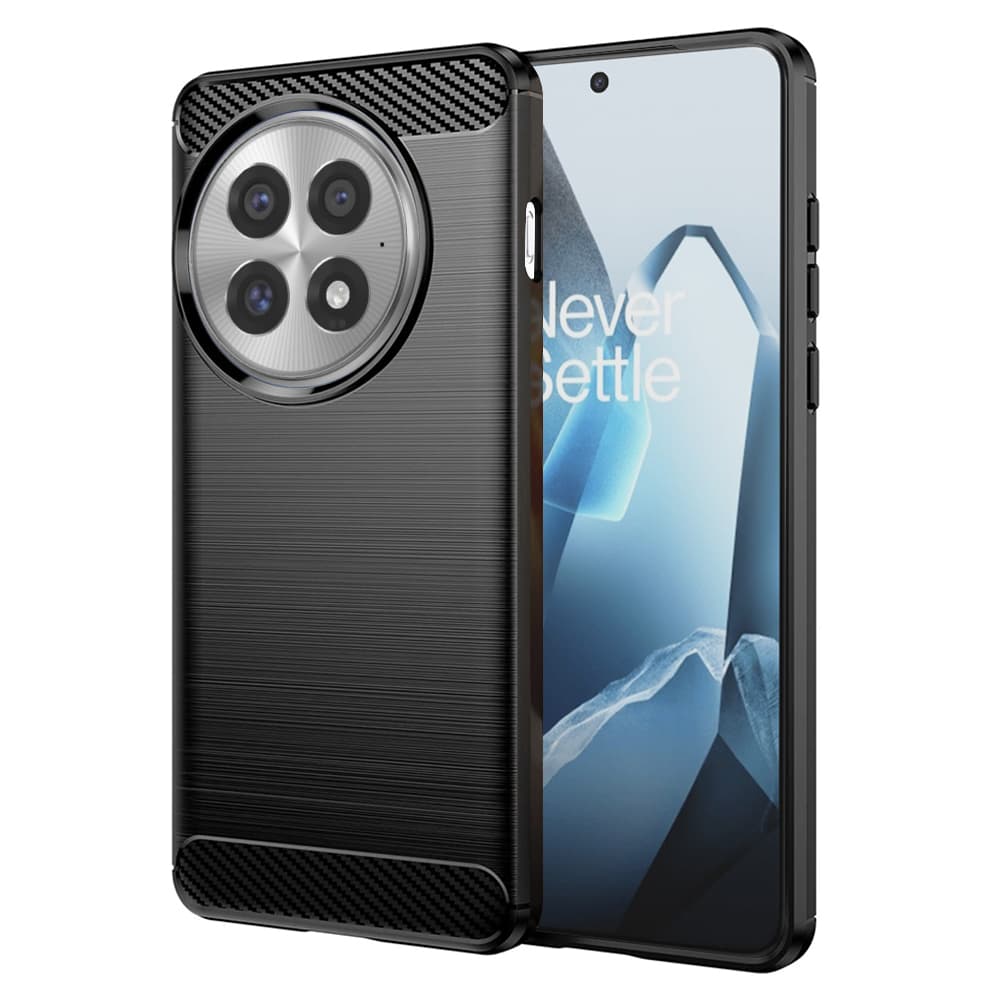 Techsuit Carbon Silicone pro OnePlus 13 černá - náhled 1
