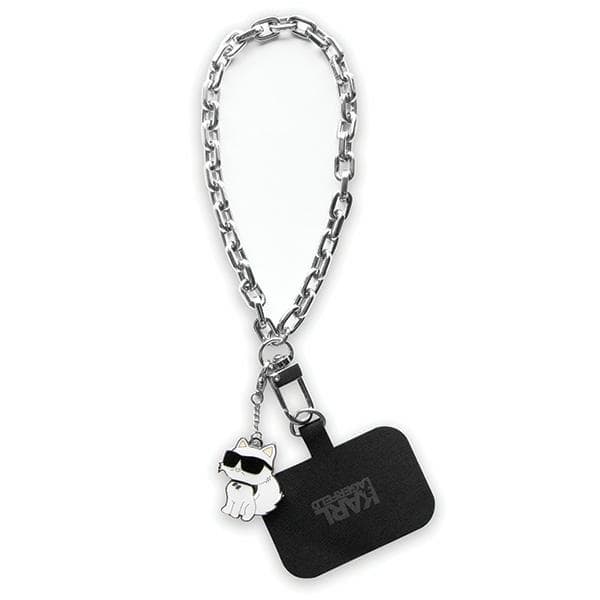 Karl Lagerfeld Wrist Chain KLUCHCSKPK Universal Choupette stříbrná - náhled 1