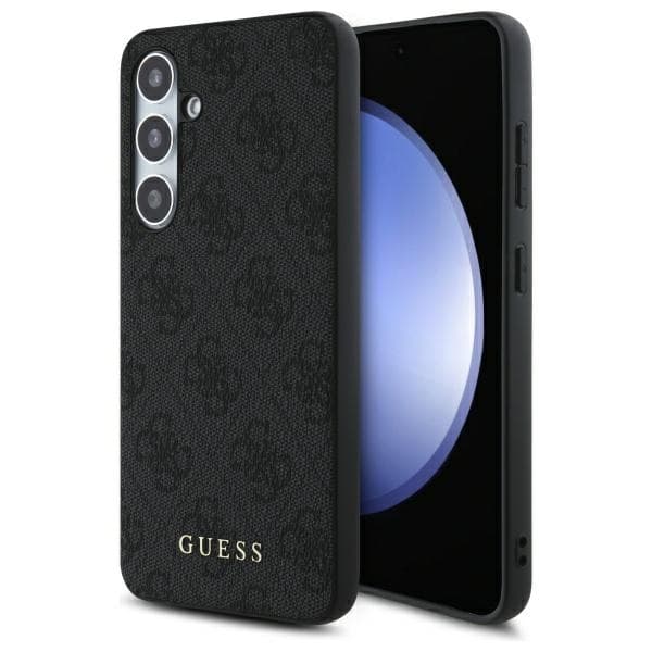Guess Hardcase 4G Classic Samsung Galaxy S24 FE Šedá - náhled 1