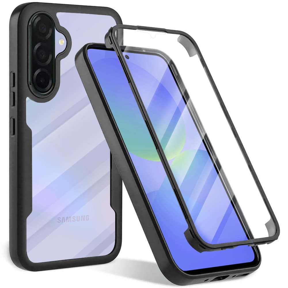 Techsuit ColorVerse 360 Series + Ochranné sklo Samsung Galaxy A36 5G A56 5G černá - náhled 1