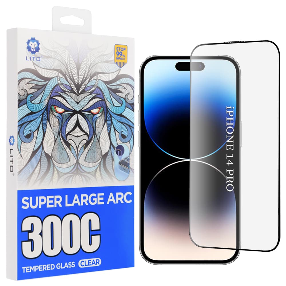 Pouzdro Lito D+ Max 300C iPhone 14 Pro průhledné - náhled 1