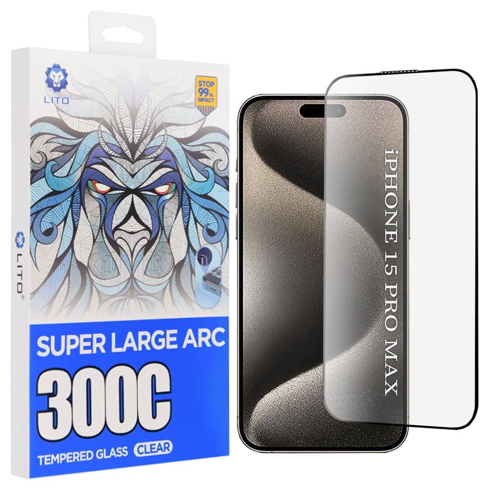 Pouzdro Lito D+ Max 300C pro iPhone 15 Pro Max průhledné - náhled 1