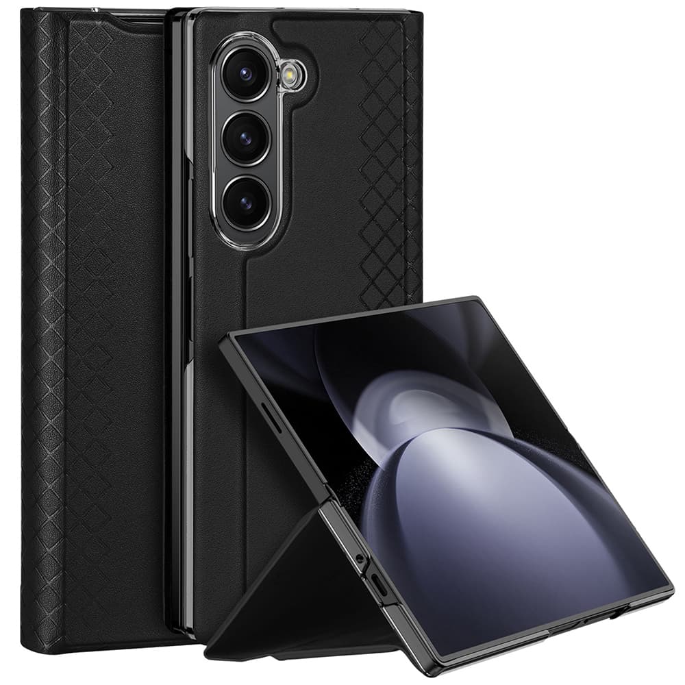 Pouzdro Dux Ducis Bril pro Samsung Galaxy Z Fold SE černé