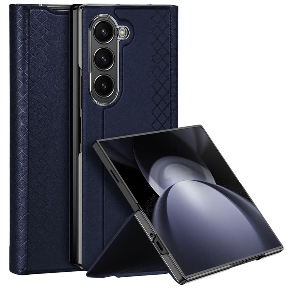 Dux Ducis Bril s držákem na tužku Samsung Galaxy Z Fold SE modrý