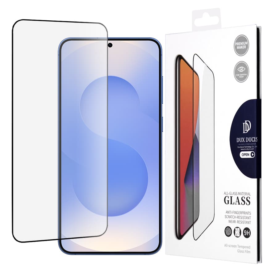 Dux Ducis tvrzené sklo Samsung Galaxy S25 černá - náhled 1