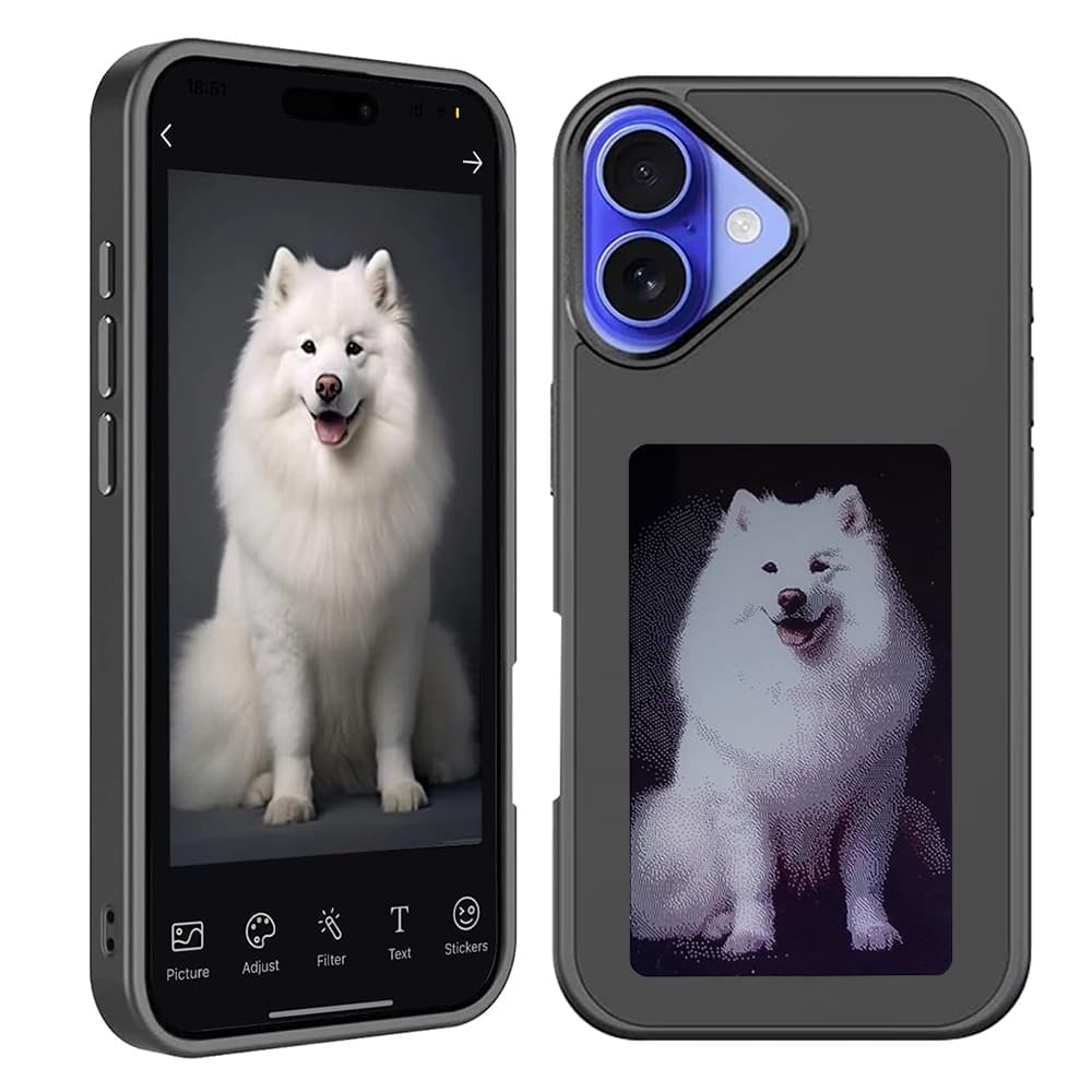 Techsuit SmartScreen NFC pro iPhone 16 Plus černý - náhled 1