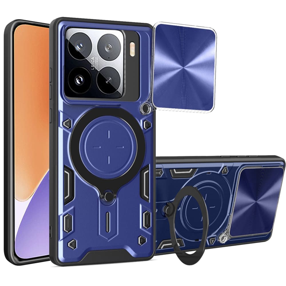 Ochranný obal Techsuit CamGuard Pro Xiaomi 15 modrý - náhled 1