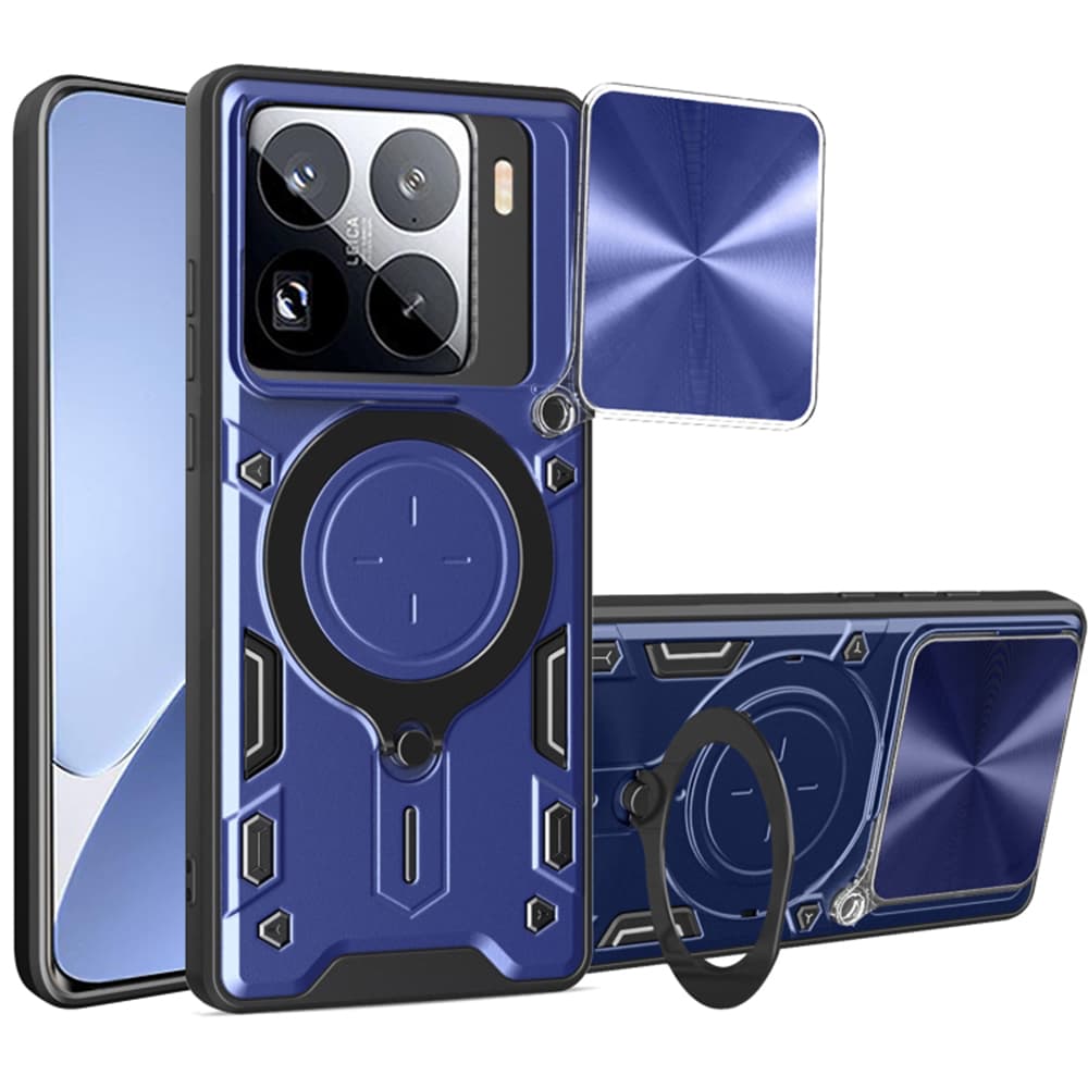 Ochranný obal Techsuit CamGuard Pro pro Xiaomi 15 Pro modrý - náhled 1
