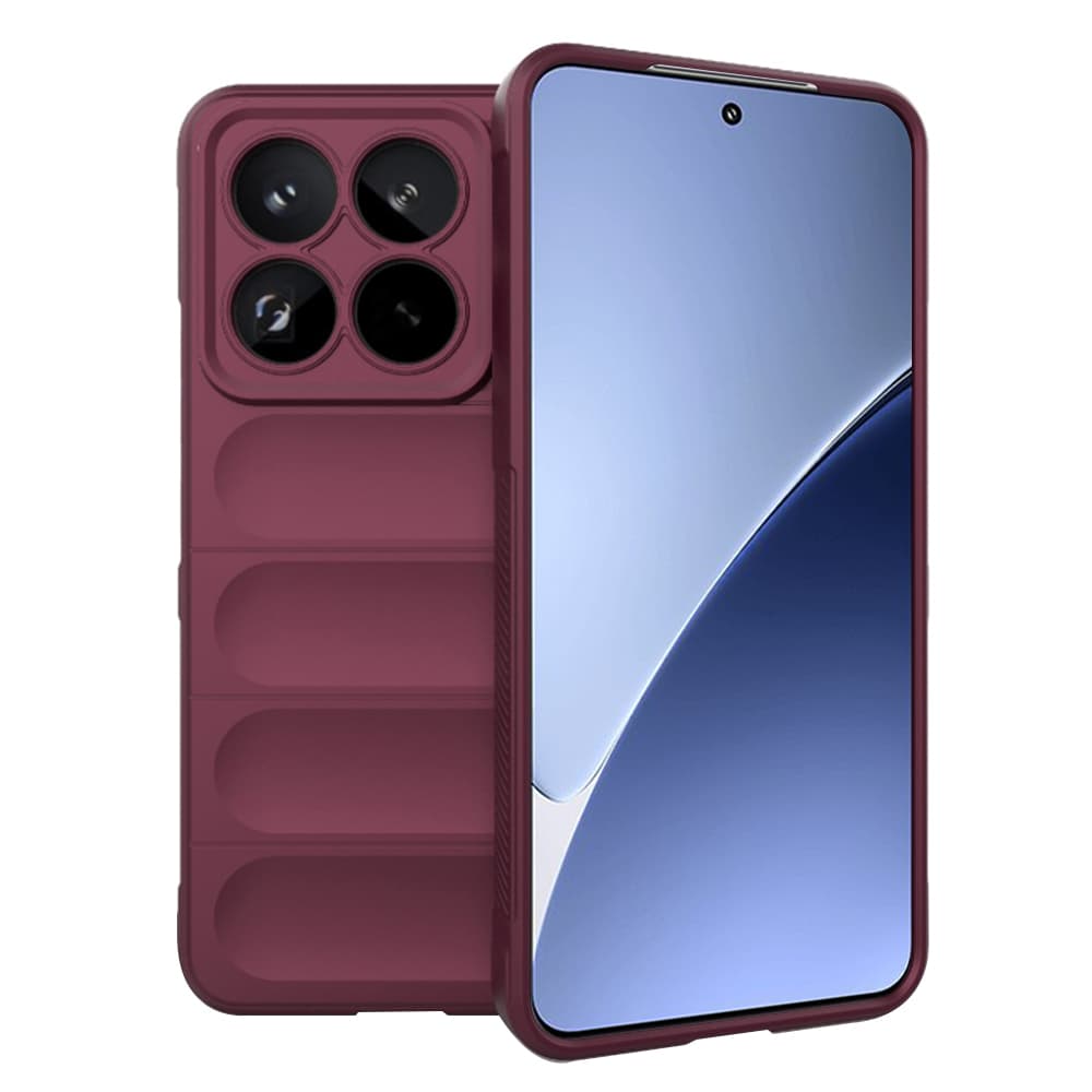 Ochranný kryt Techsuit Magic Shield pro Xiaomi 15 Pro v barvě bordó - náhled 1