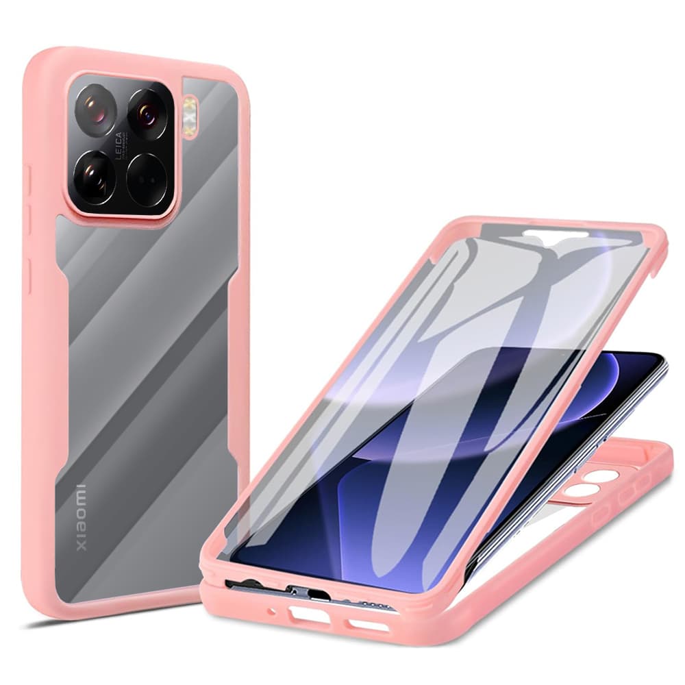 Techsuit ColorVerse 360 Series + Ochranné sklo Xiaomi 15 Pro Růžová - náhled 1