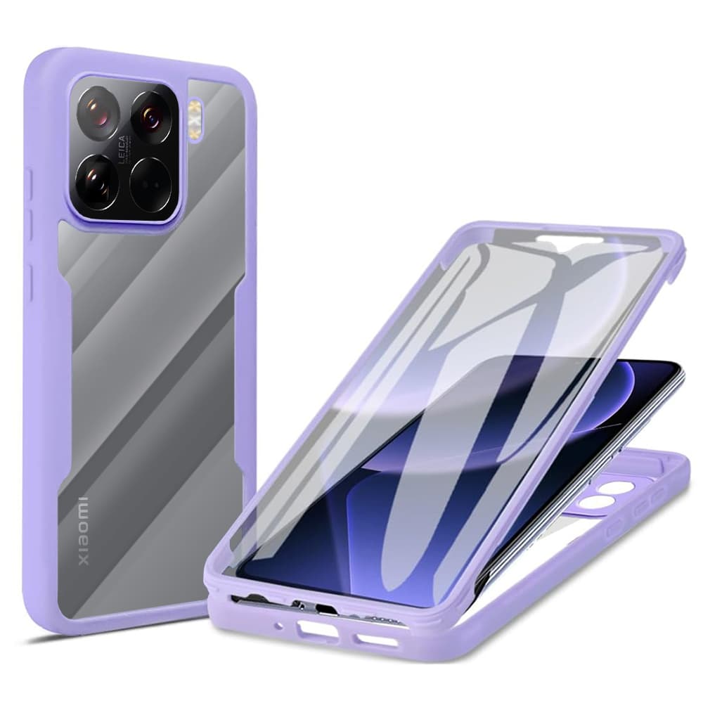 Techsuit ColorVerse 360 Series s ochranou displeje Xiaomi 15 Pro fialová - náhled 1
