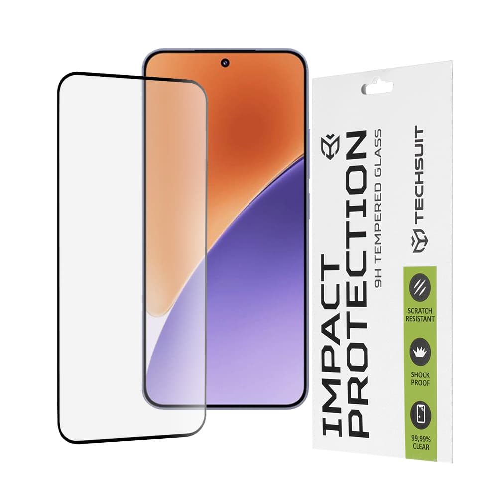 Ochranné sklo Techsuit 111D pro Xiaomi 15 černé - náhled 1