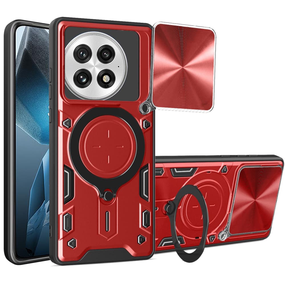Techsuit CamGuard Pro OnePlus 13 červená - náhled 1
