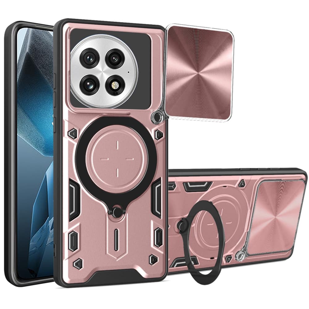 Techsuit CamGuard Pro OnePlus 13 růžové zlato - náhled 1