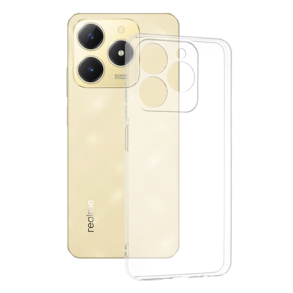 Techsuit silikonové pouzdro Realme C61 průhledné - náhled 1