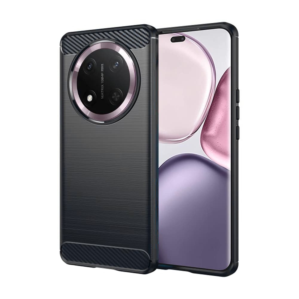 Pouzdro Techsuit Carbon Silicone pro Honor Magic7 Lite X9c černé - náhled 1