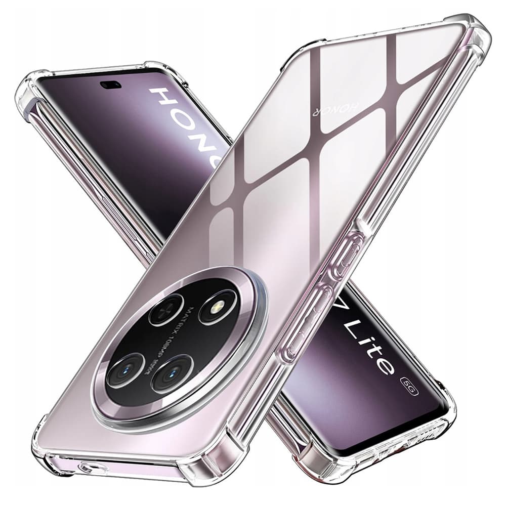 Techsuit Shockproof průhledný silikon Honor Magic7 Lite X9c průhledný - náhled 1