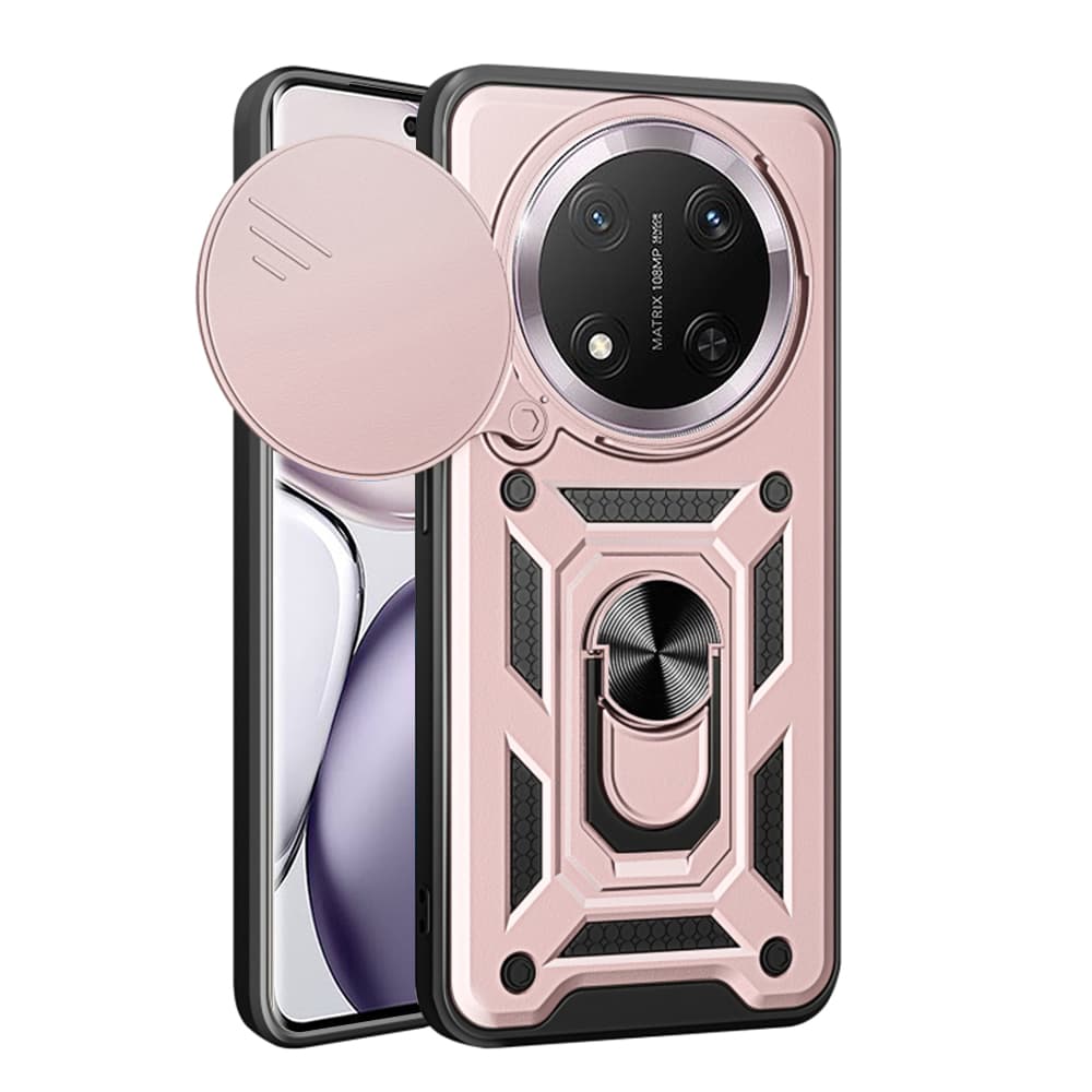 Techsuit CamShield Series Honor Magic7 Lite X9c růžově zlatý - náhled 1