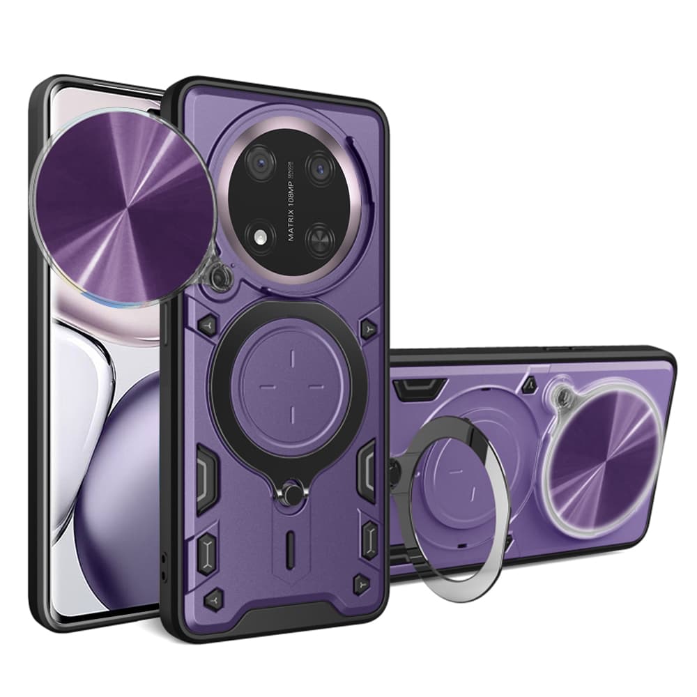 Pouzdro Techsuit CamGuard Pro pro Honor Magic7 Lite X9c fialové - náhled 1