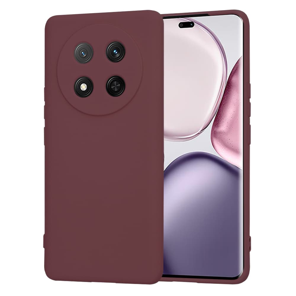 Techsuit SoftFlex Honor Magic7 Lite X9c švestkově červený - náhled 1