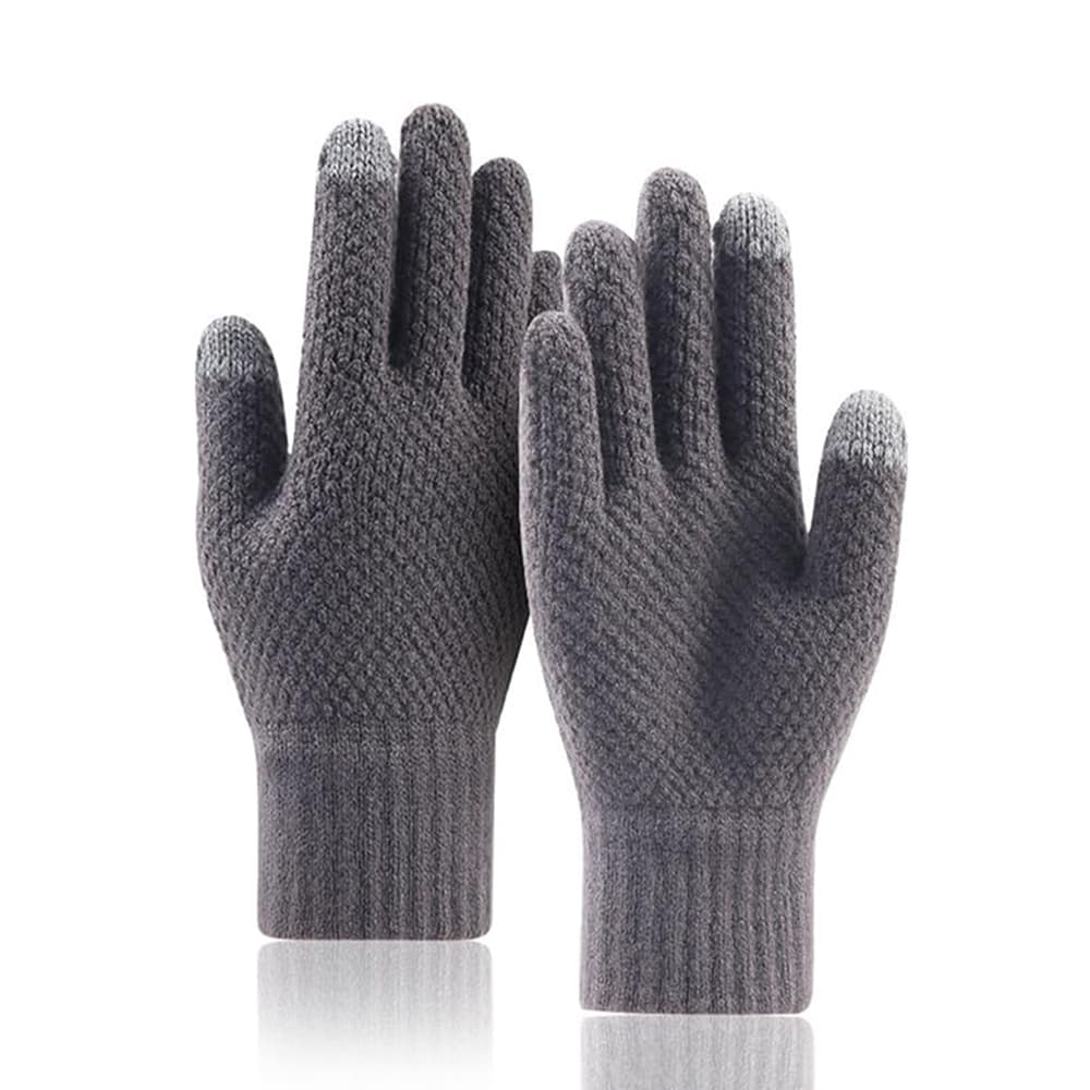Rukavice Techsuit ST0013 z akrylu velikost 22 cm šedé