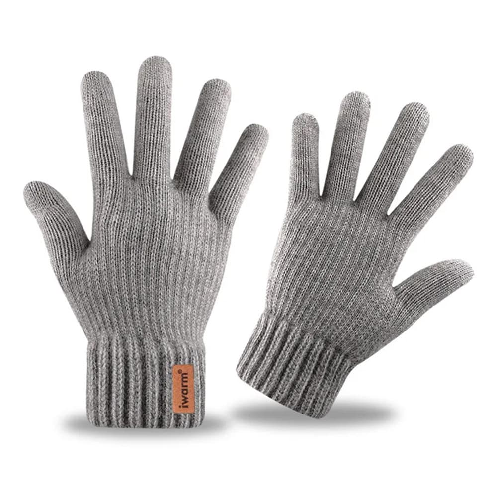 Iwarm Rukavice ST0016 z alpaka vlny velikost 22 cm šedé - náhled 1