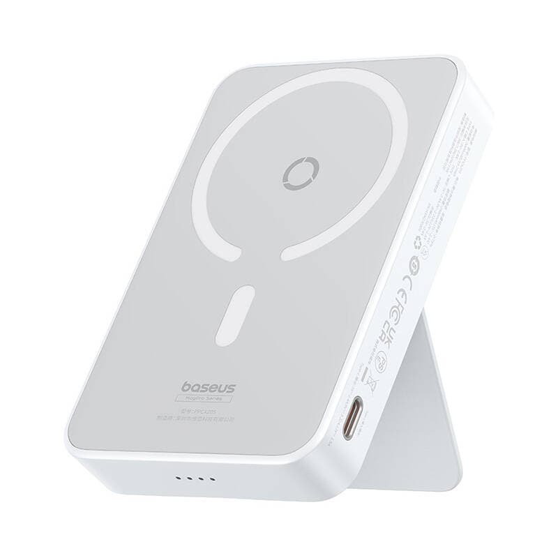 Baseus Power Bank MagPro Magnetic 5000mAh 20W MagSafe bílá - náhled 1