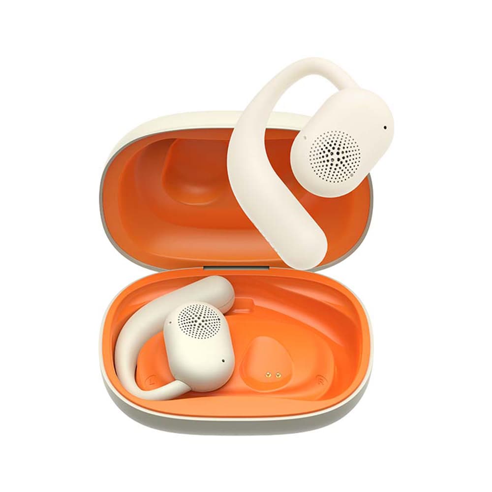 Havit bezdrátová sluchátka OWS914 s mikrofonem Bluetooth 5.3 béžová - náhled 1