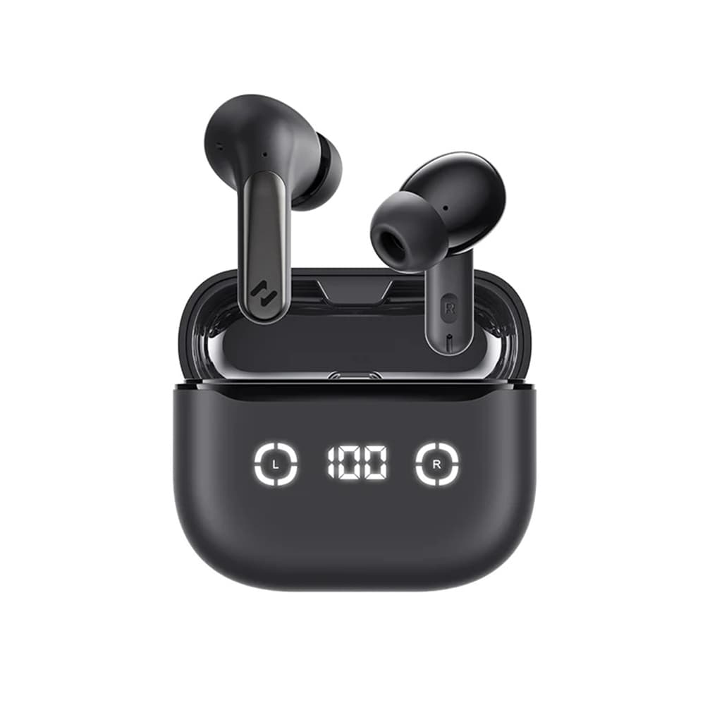 Havit bezdrátová sluchátka TW984 Bluetooth 5.4 ANC digitální displej černá - náhled 1