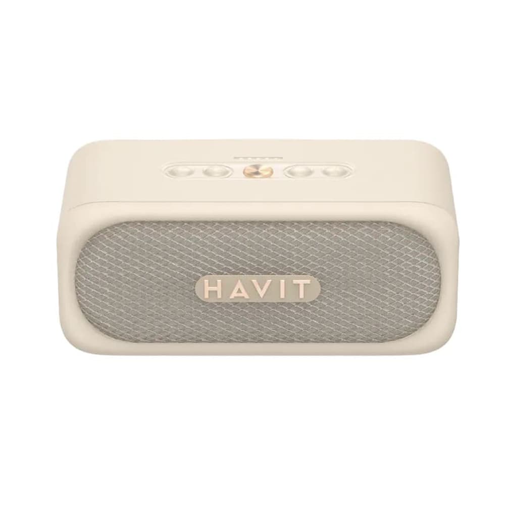 Havit bezdrátový reproduktor SK905BT Type-C Bluetooth 5.3 béžový - náhled 1