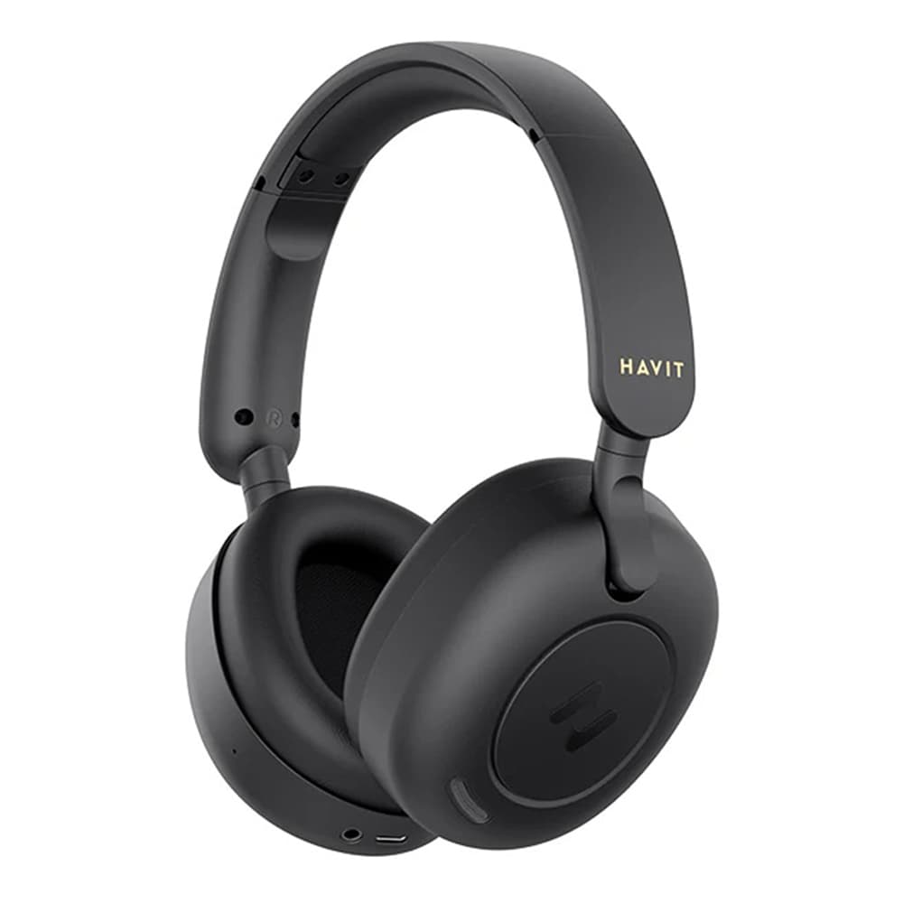 Havit H655BT Bezdrátová sluchátka na uši Bluetooth 5.3 černá - náhled 1