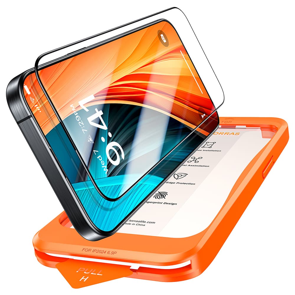 Torras GlassGo Install Master pro iPhone 16 černý - náhled 1