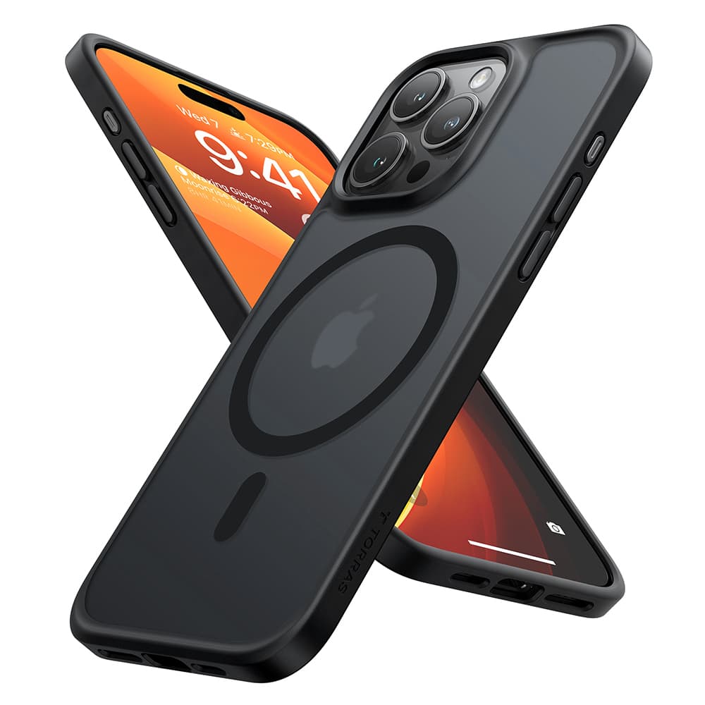 Torras Guardian Magnetic Series iPhone 15 Pro černý - náhled 1
