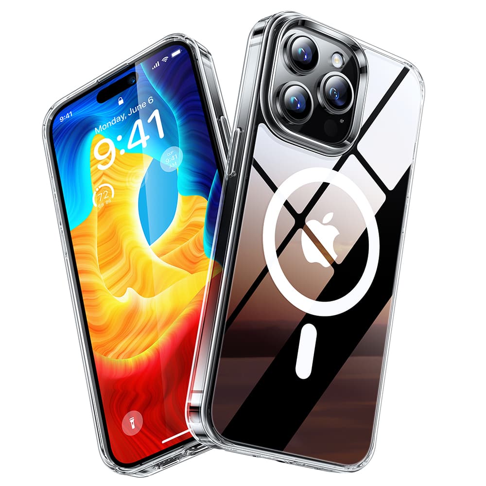 Torras Diamond MagSafe Series iPhone 15 Pro Max průhledný obal - náhled 1