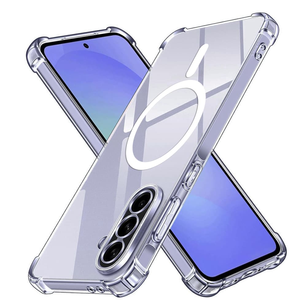 Techsuit Shockproof průhledný silikonový MagSafe pro Samsung Galaxy A36 5G průhledný - náhled 1
