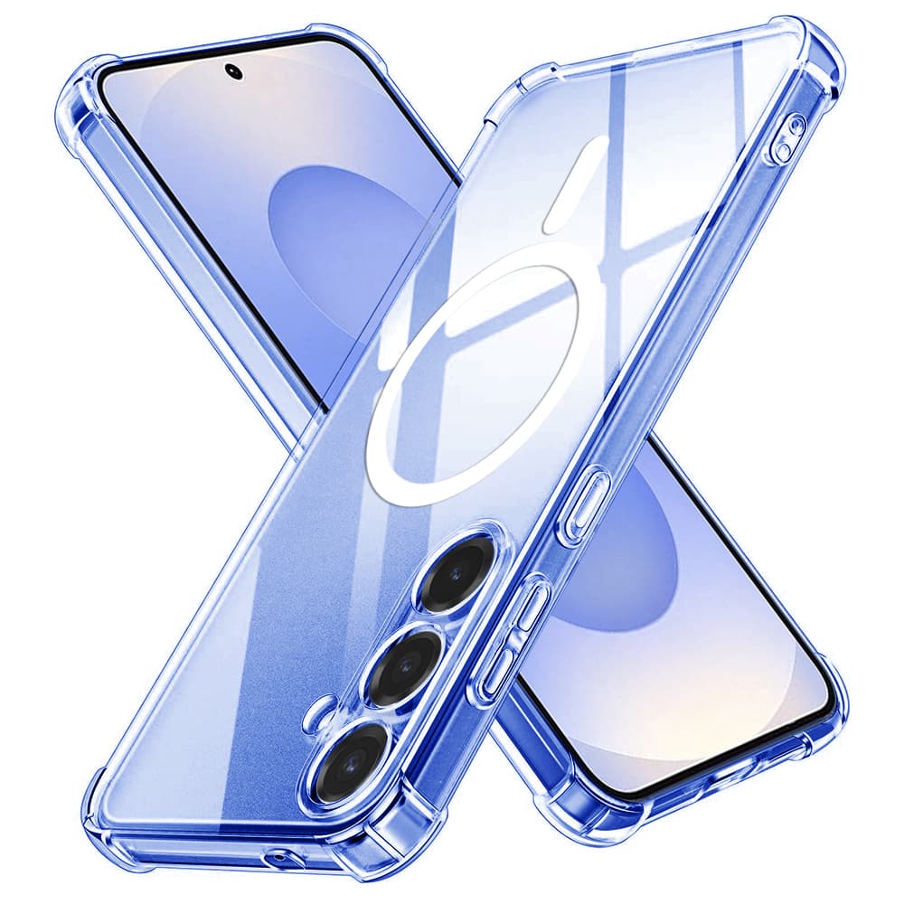 Techsuit Shockproof průhledný silikonový MagSafe pro Samsung Galaxy S25 průhledný - náhled 1